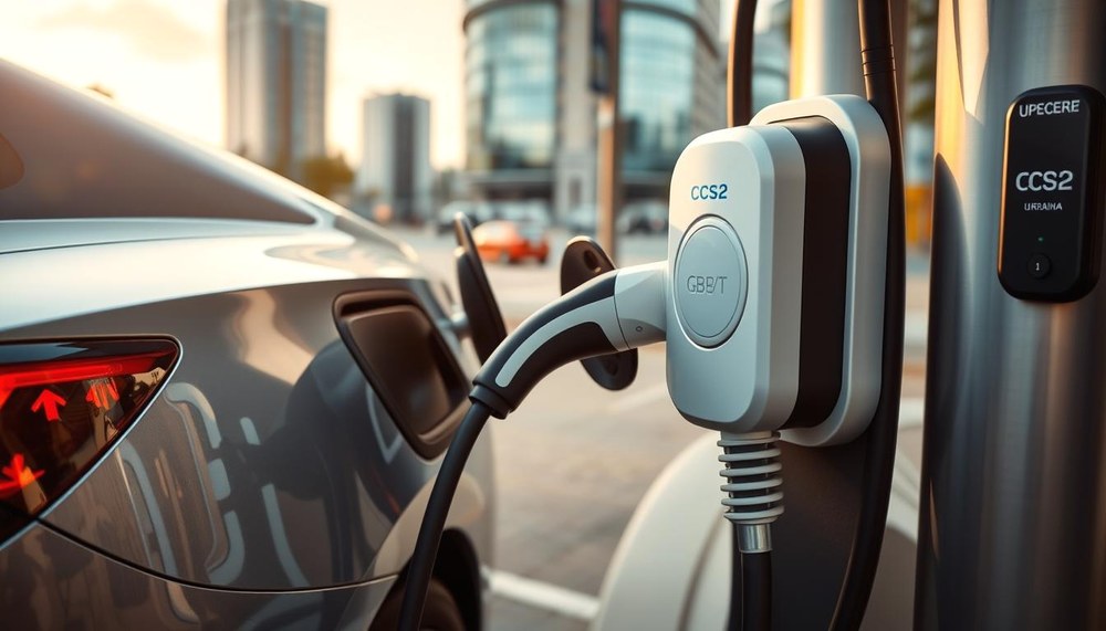 Як зарядити електромобіль з Китаю в Україні? Все про перехідники з GB/T на CCS2