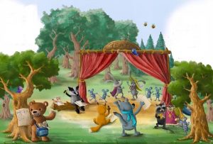 Вірші про театр українською мовою для дітей