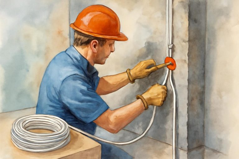 Советы по установке: как правильно прокладывать провода ПВС?