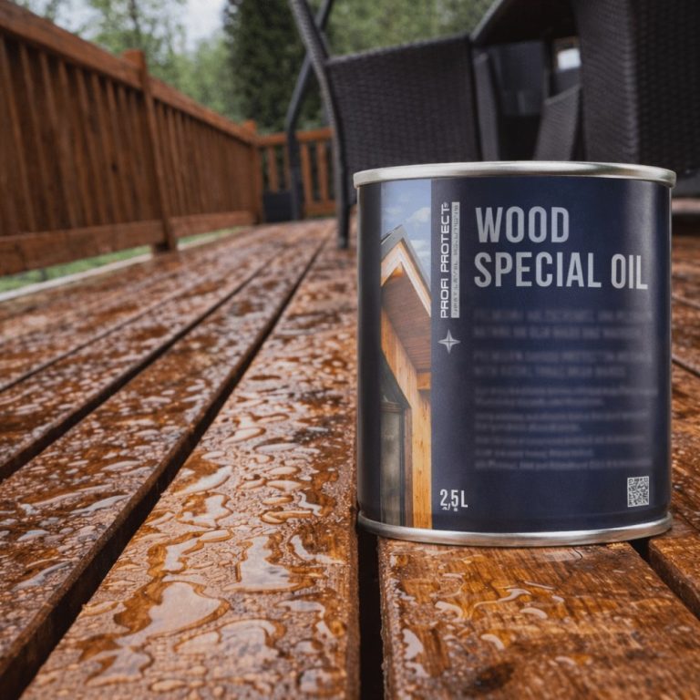 Масло для древесины Wood Special Oil – защита, которая работает глубже, чем кажется